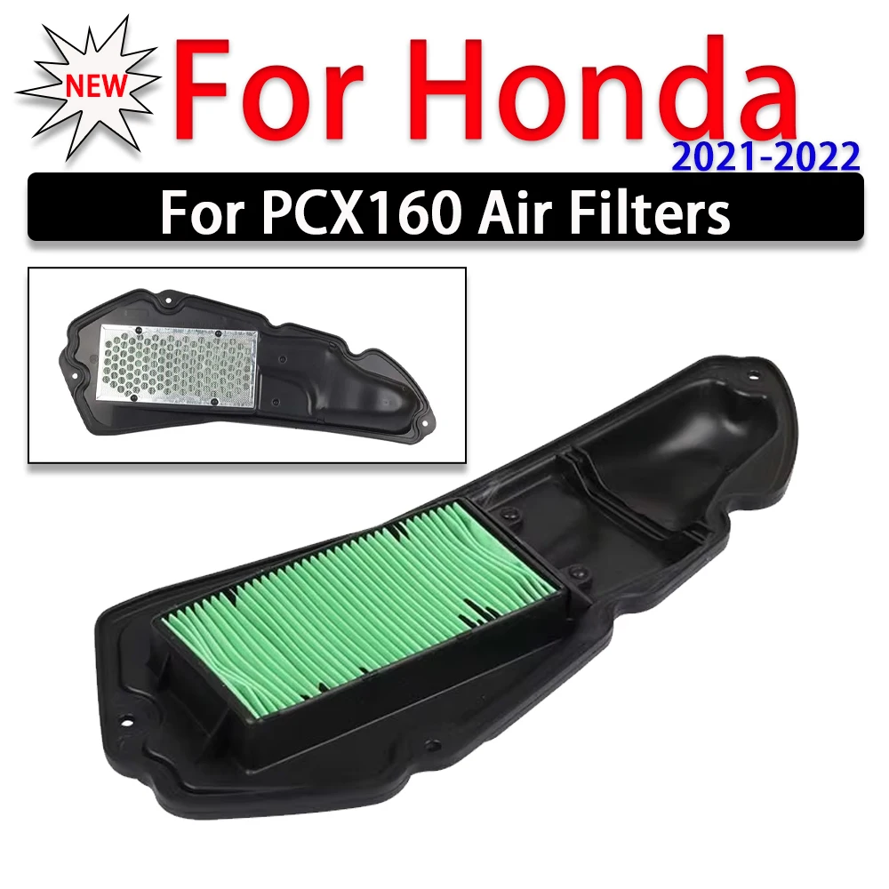 Новый мотоцикл для Honda PCX160 PCX 160 2021 2022, элемент воздушного фильтра, воздухоочиститель, впускные воздушные фильтры, детали для мотоциклов, аксессуары
Новый мотоцикл для Honda PCX160 PCX 160 2021 2022, элемент воздушного фильтра, воздухоочиститель, впускные воздушные фильтры, детали для мотоциклов, аксессуары