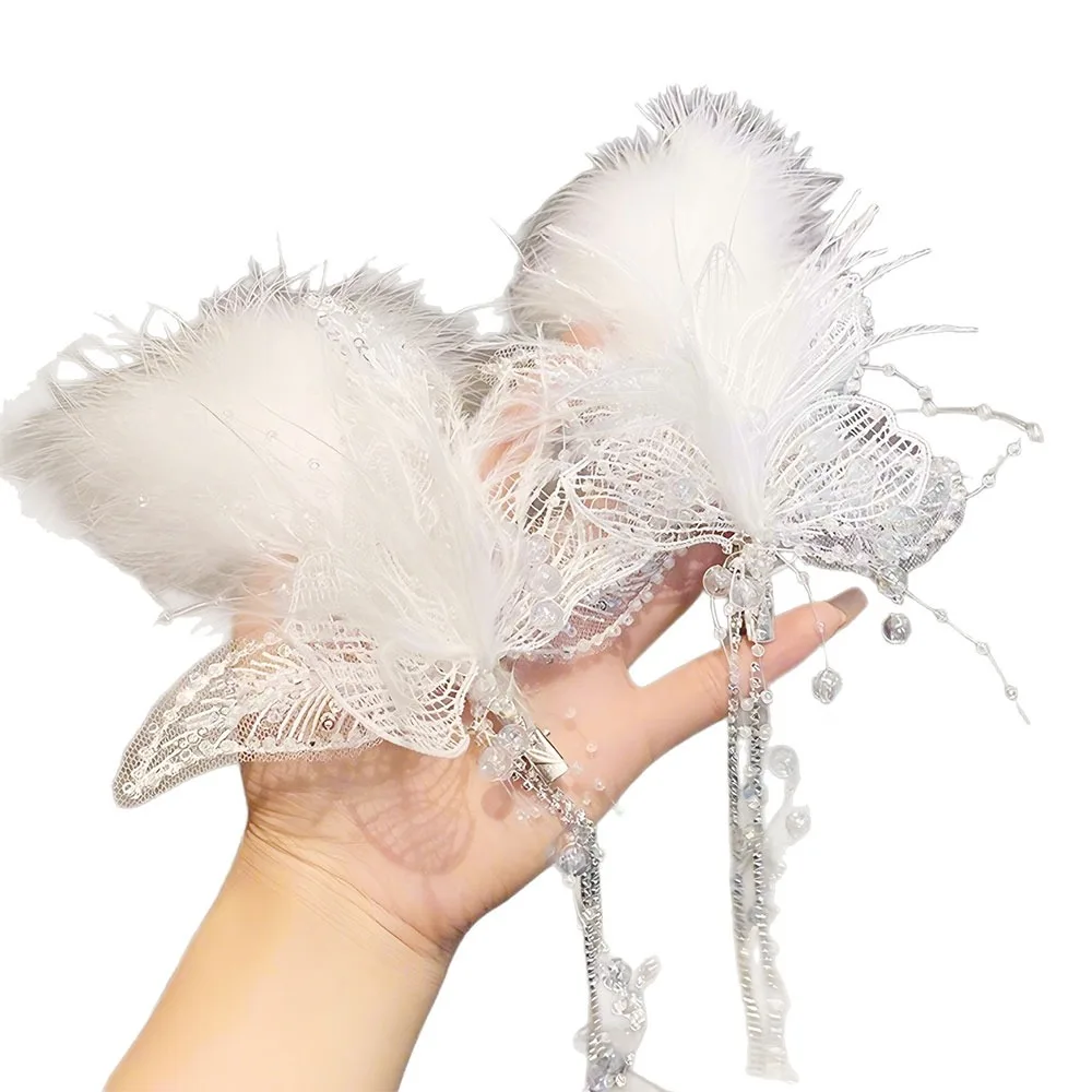1 Pair White Butterfly Tassel Hair Clips Butterfly Tassel Crystal Beads Tassel Butterfly Hair Ornaments Butterfly
1 Pair White Butterfly Tassel Hair Clips Butterfly Tassel Crystal Beads Tassel Butterfly Hair Ornaments Butterfly