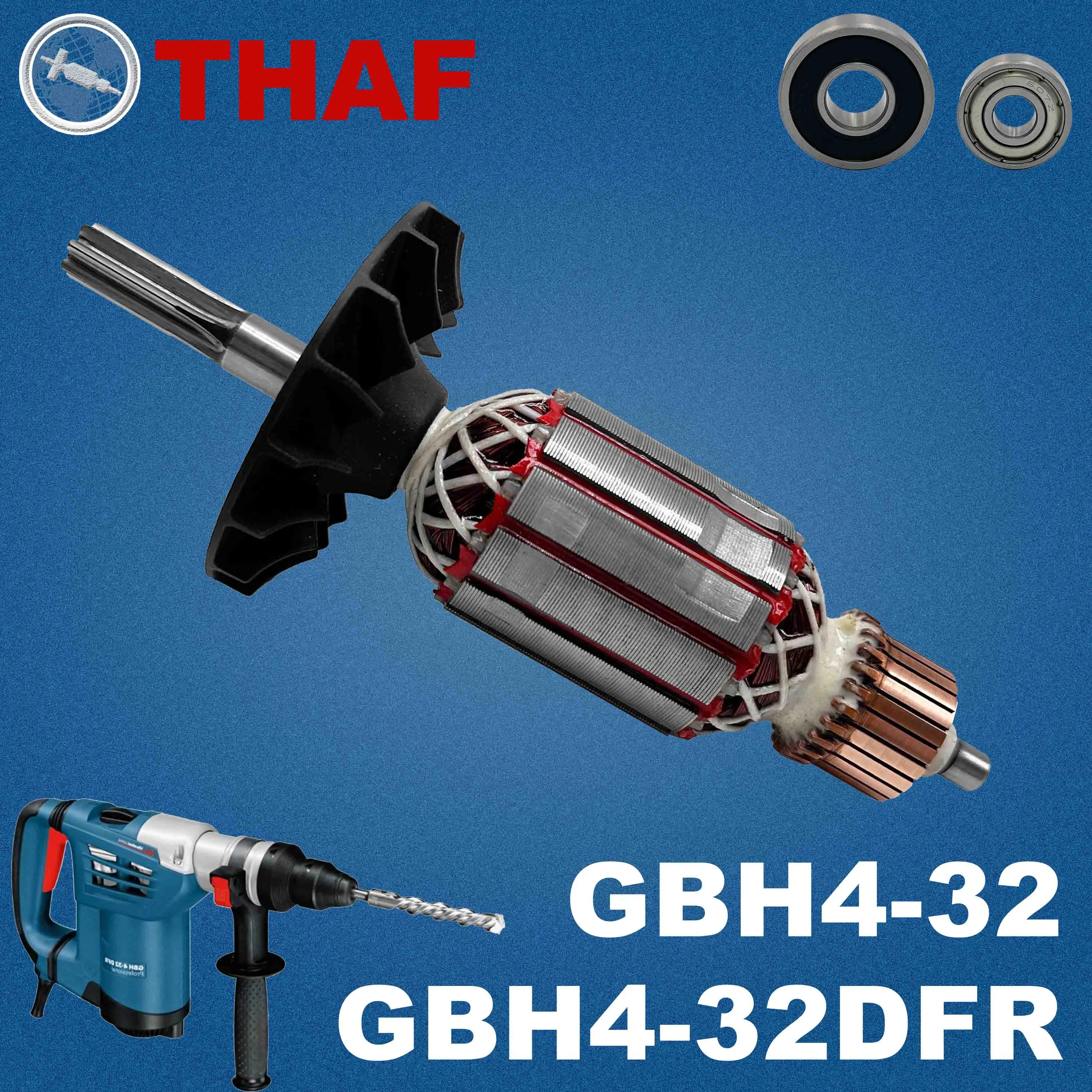AC 220V 240V GBH4-32DFR GBH4-32 Armature Rotor For BOSCH Hammer Drill Spare Parts Rotary Hammer Breaker GBH 4-32 DFR
AC 220V 240V GBH4-32DFR GBH4-32 Armature Rotor For BOSCH Hammer Drill Spare Parts Rotary Hammer Breaker GBH 4-32 DFR
