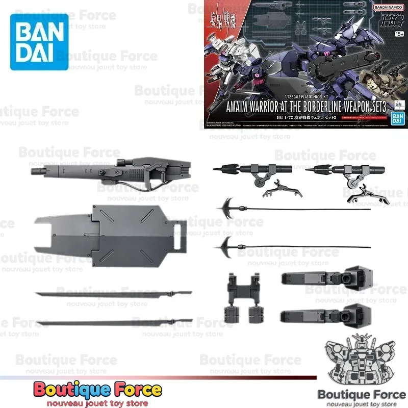 Bandai AMAIM WARRIOR AT THE BORDERLINE HG1/72 Action Figure Toy Collectible Model Set 3 Official Anime Licensed Figure Gift
Bandai AMAIM WARRIOR AT THE BORDERLINE HG1/72 Action Figure Toy Collectible Model Set 3 Official Anime Licensed Figure Gift