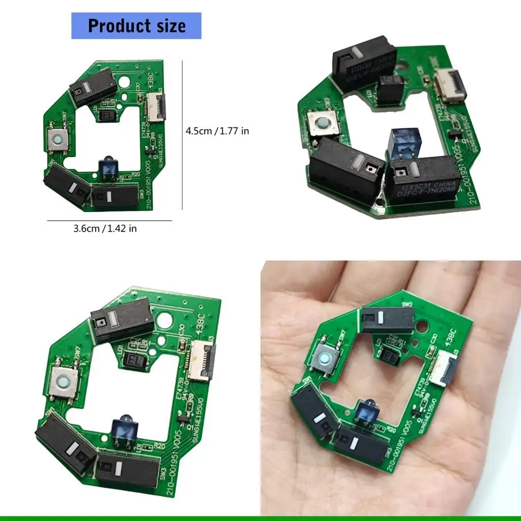 U55C Mouse Main Board Plate for MX518 HEROs Mouse Replace Circuit Motherboards
U55C Mouse Main Board Plate for MX518 HEROs Mouse Replace Circuit Motherboards