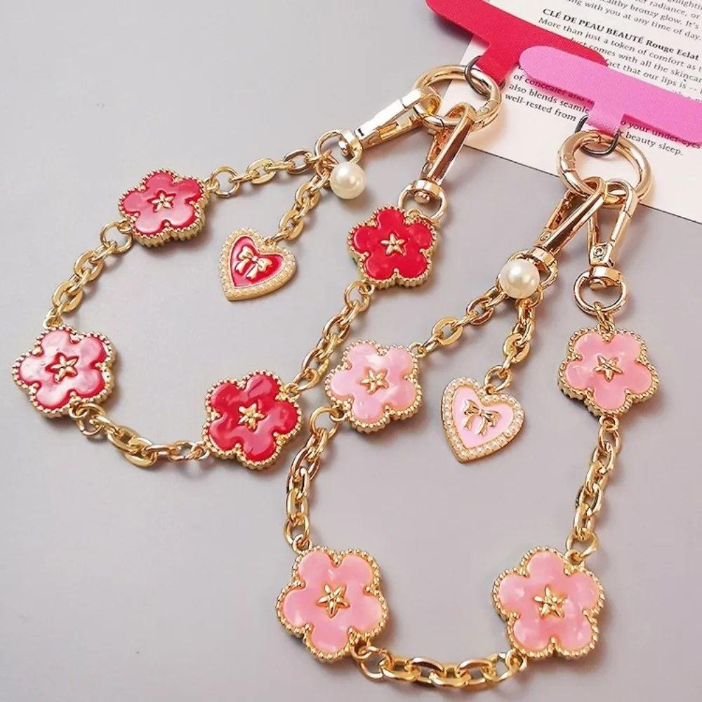 Fashionable Flower Mobile Phone Strap Metal Chain Pendant Cell Phone Chain Anti Loss Short Mobile Phone Lanyard Women/Lady/Girl
Fashionable Flower Mobile Phone Strap Metal Chain Pendant Cell Phone Chain Anti Loss Short Mobile Phone Lanyard Women/Lady/Girl