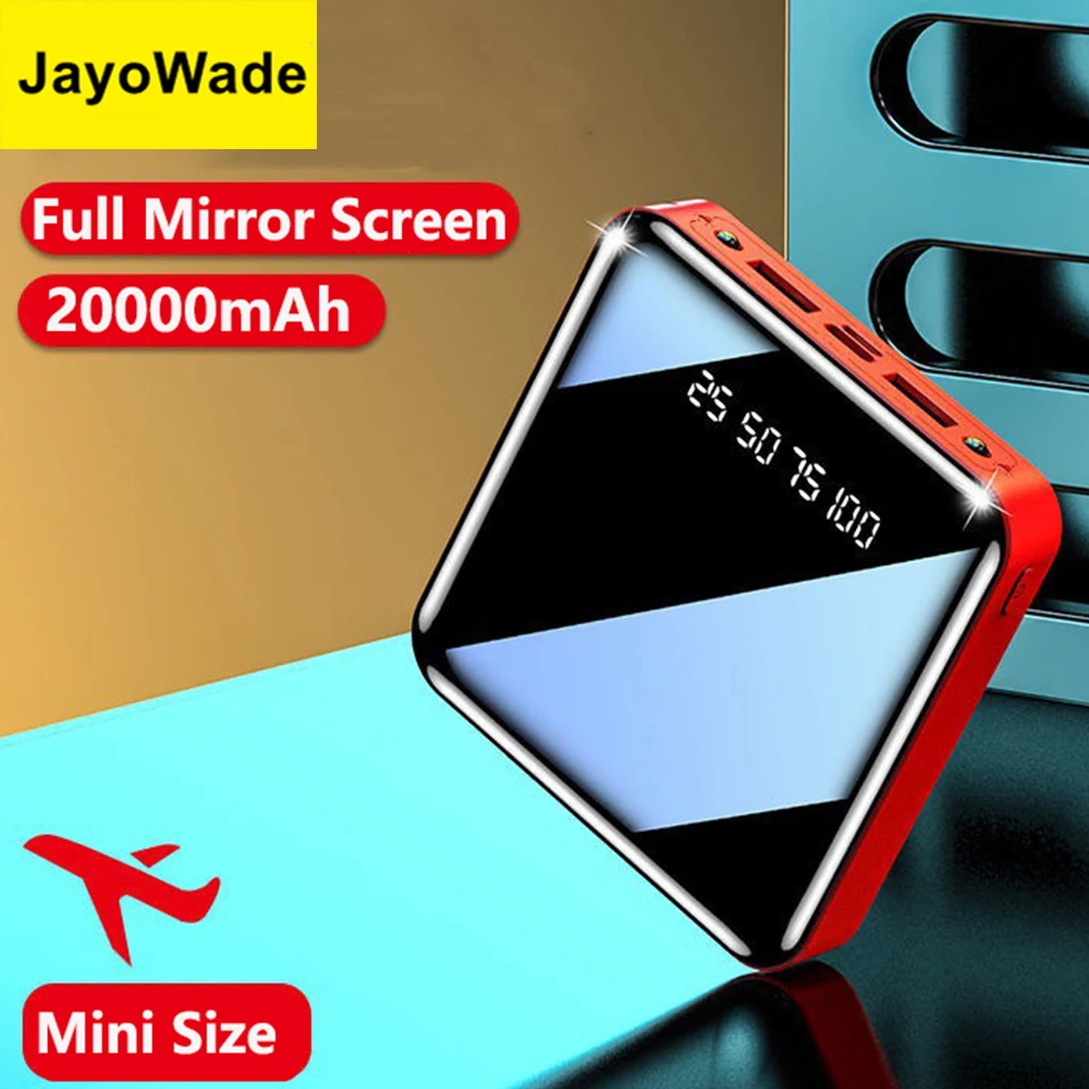 New Small Mini Power Bank 20000mAh Portable Fast Charging PowerBank 20000 mAh USB PoverBank External Battery Charger All Phone
New Small Mini Power Bank 20000mAh Portable Fast Charging PowerBank 20000 mAh USB PoverBank External Battery Charger All Phone