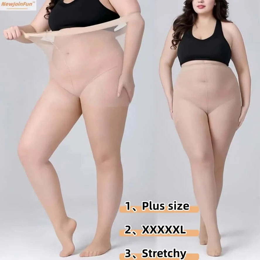 100KG Woman OverSized 15D Open Crotchless Pantyhose Plus Large Size High Waist Female Stretchy Tight Black Stockings Tights
100KG Woman OverSized 15D Open Crotchless Pantyhose Plus Large Size High Waist Female Stretchy Tight Black Stockings Tights