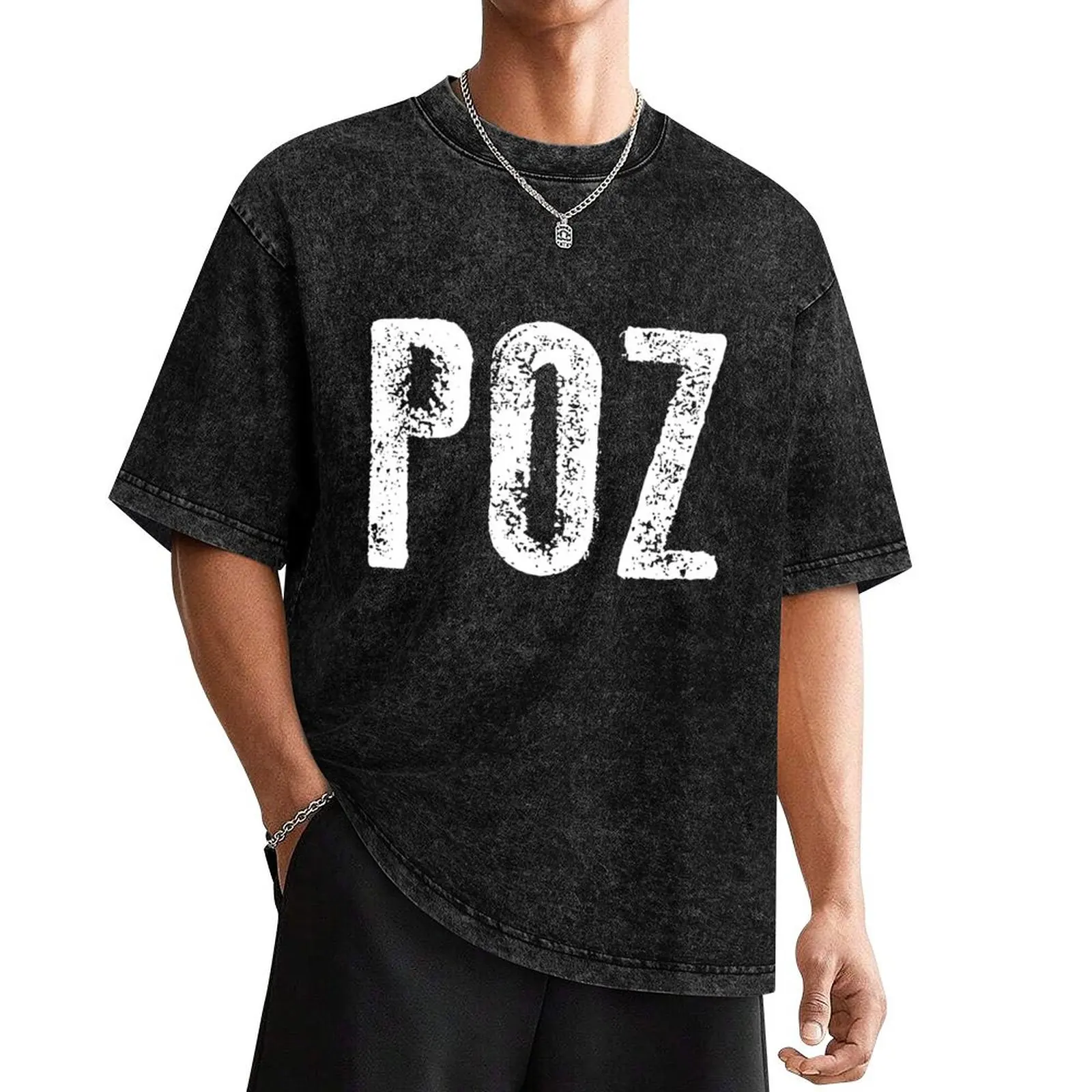 POZ - HIV/AIDS Positive for PLWHA and supporters T-Shirt summer top cute tops black t shirts for men
POZ - HIV/AIDS Positive for PLWHA and supporters T-Shirt summer top cute tops black t shirts for men