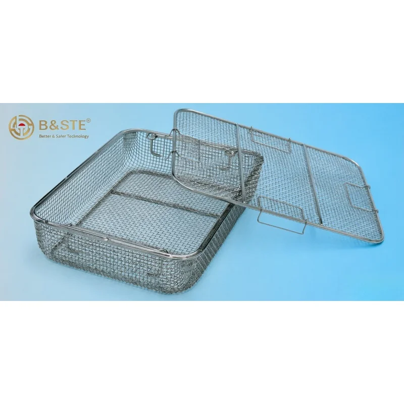 Woven Basket 304 Stainless Steel Sterilization Containers Customize Accecptable
Woven Basket 304 Stainless Steel Sterilization Containers Customize Accecptable