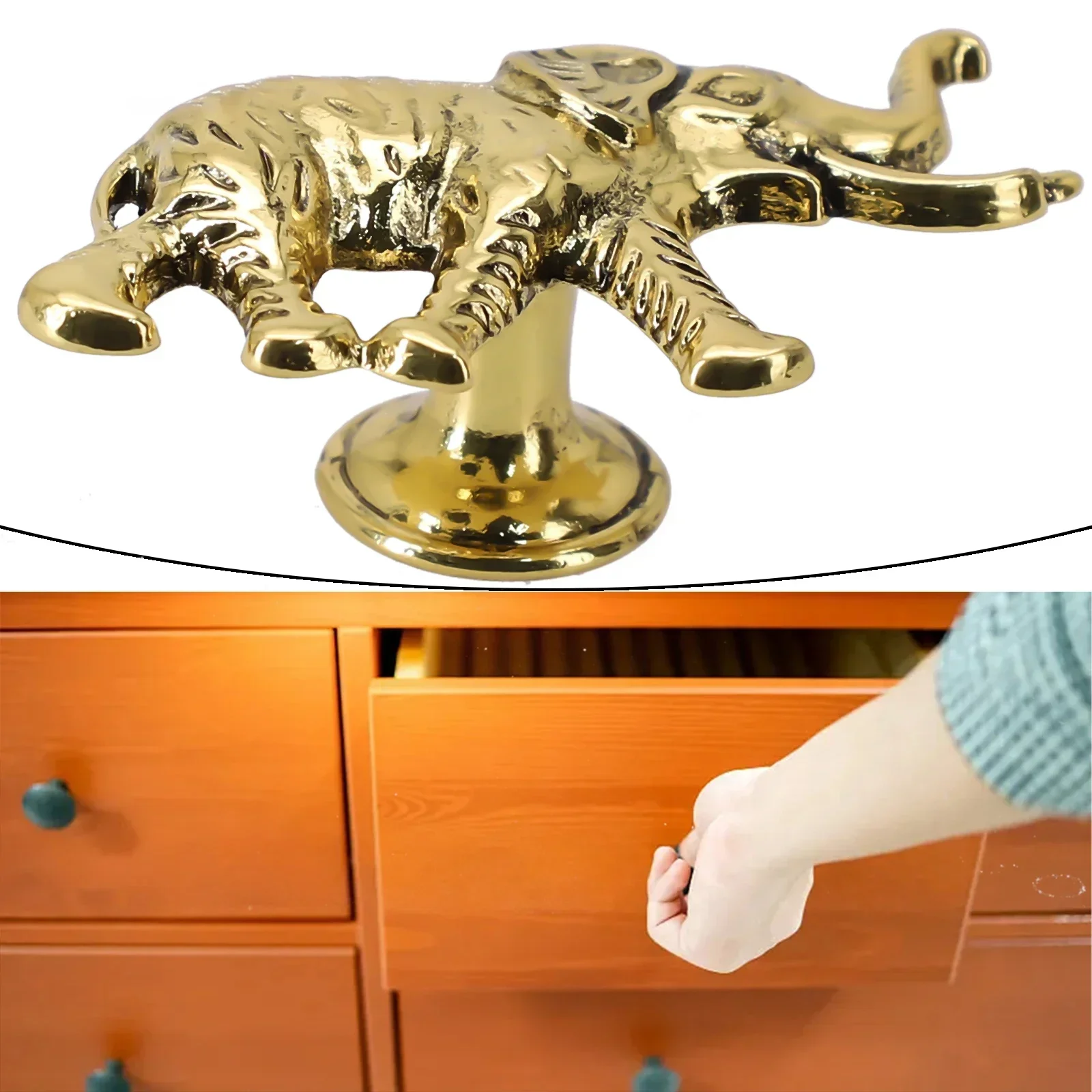 Elephant Shape Handle Vintage Wardrobe Knob Furniture Door Knob Handles Cabinet High Quality Home Useful 1pcs 1x
Elephant Shape Handle Vintage Wardrobe Knob Furniture Door Knob Handles Cabinet High Quality Home Useful 1pcs 1x