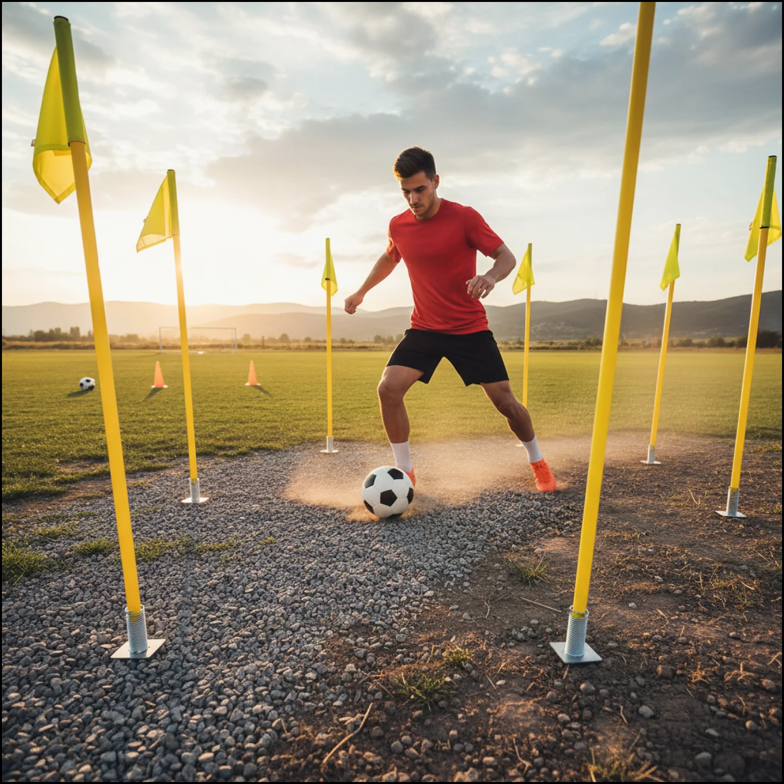 Metal Flagpole Holder Spring Loaded Base Soccer Corner Stake for Outdoor Football Training Rack
Metal Flagpole Holder Spring Loaded Base Soccer Corner Stake for Outdoor Football Training Rack
