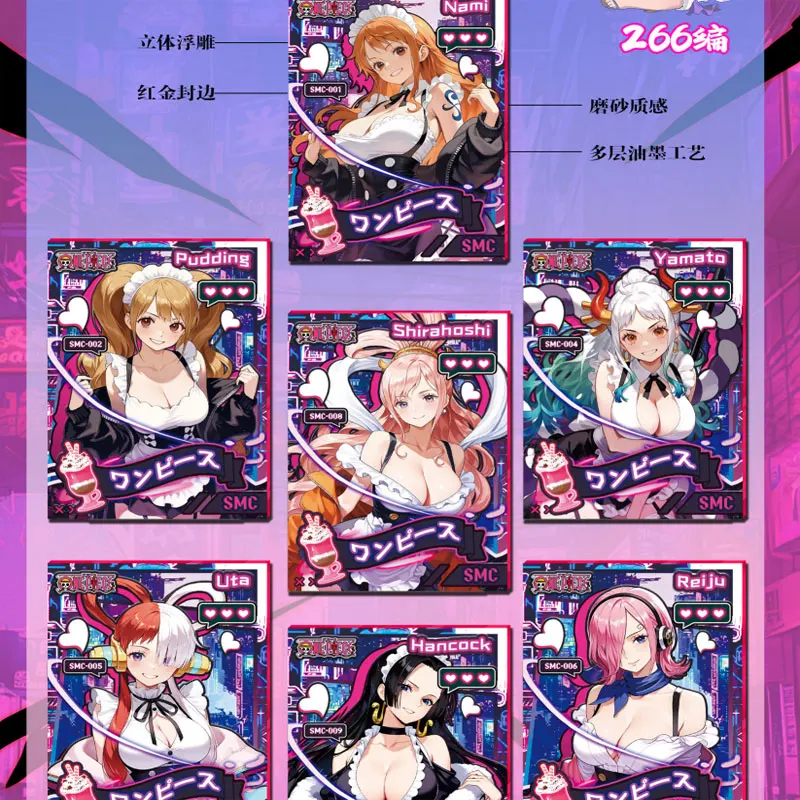 2025 Последняя оптовая продажа Leka Culture One Piece Collection Waifu Card Boa Yamato Booster Box Nami Popular Trading
2025 Последняя оптовая продажа Leka Culture One Piece Collection Waifu Card Boa Yamato Booster Box Nami Popular Trading