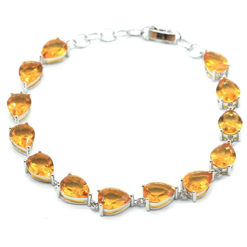 12.5g 925 Solid Sterling Silver Bracelet Customized Blue Aquamarine Real Emerald Ruby Morganite Citrine Peridot 7.5-8in
12.5g 925 Solid Sterling Silver Bracelet Customized Blue Aquamarine Real Emerald Ruby Morganite Citrine Peridot 7.5-8in