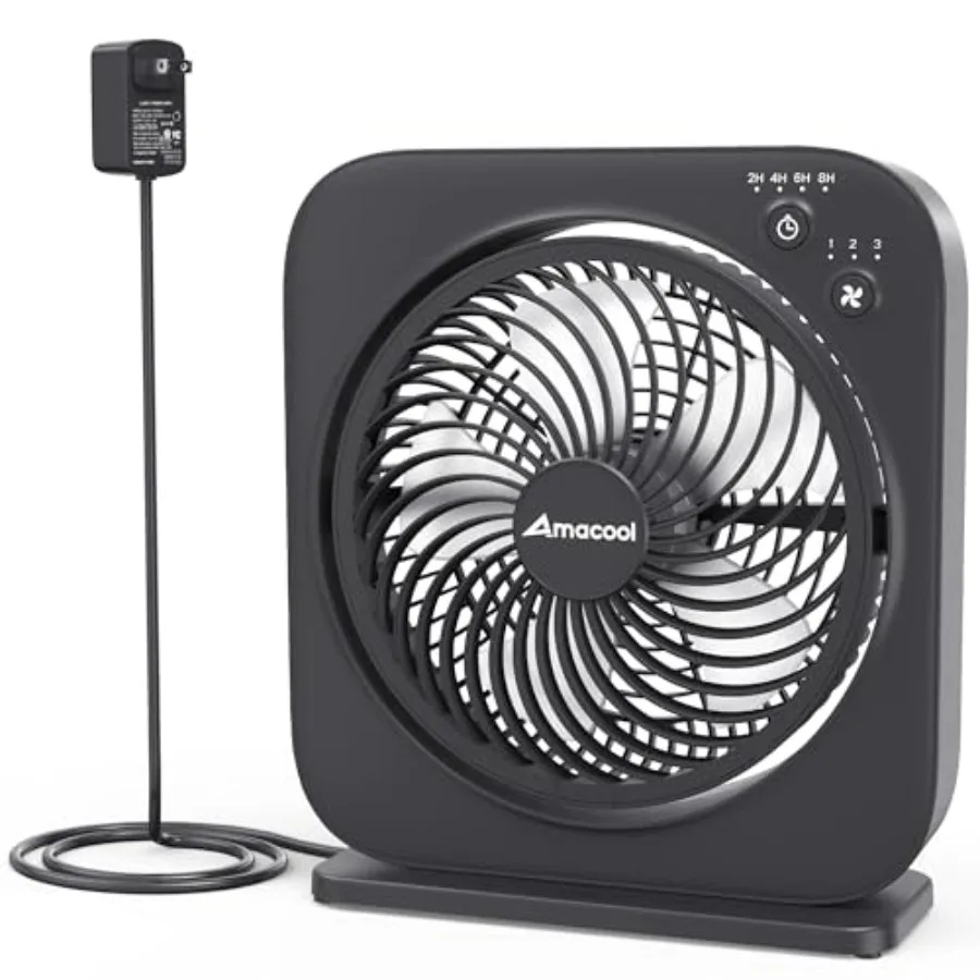Table Fan 12 inch Box Fan with 3 Speeds and 8HRS Timer 270° Pivoting Quiet Air Circulator Desktop Fan for Bedroom Bathroom Kitc
Table Fan 12 inch Box Fan with 3 Speeds and 8HRS Timer 270° Pivoting Quiet Air Circulator Desktop Fan for Bedroom Bathroom Kitc