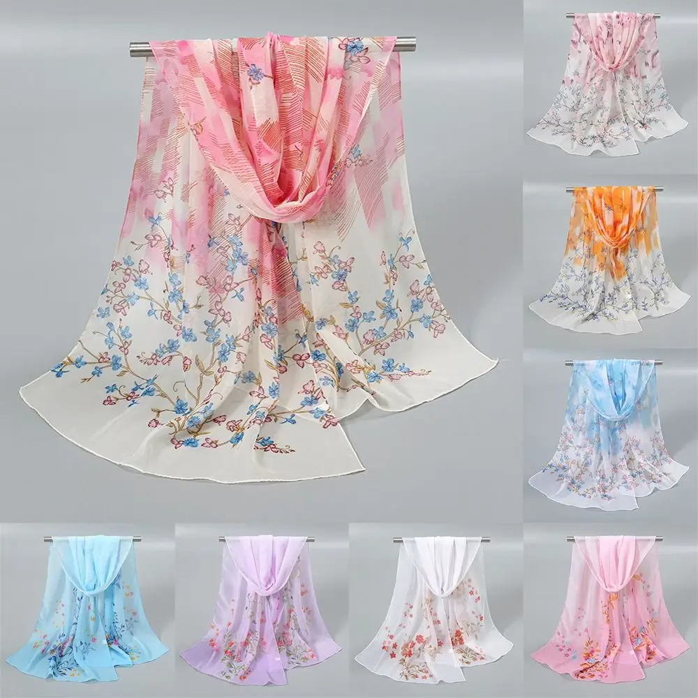 New Floral Printing Chiffon Scarf Thin Soft Sunscreen Shawl Long Female Wrap Shawls
New Floral Printing Chiffon Scarf Thin Soft Sunscreen Shawl Long Female Wrap Shawls