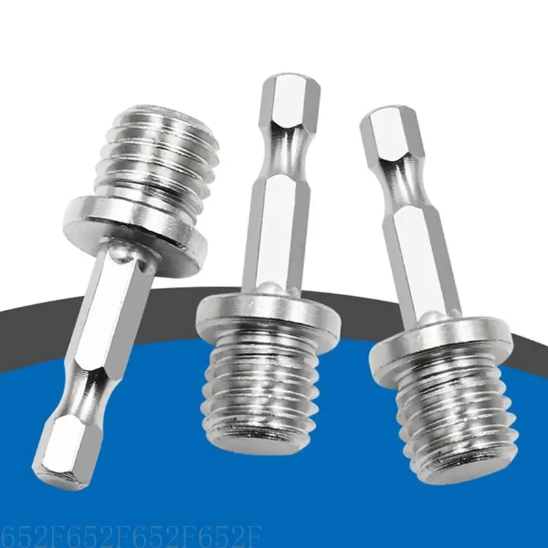 652F Woodworking M14 Hexagonal Twist Drill Bit Converters Rod Wind Electric Grinder Polisher Connecting Rod
652F Woodworking M14 Hexagonal Twist Drill Bit Converters Rod Wind Electric Grinder Polisher Connecting Rod