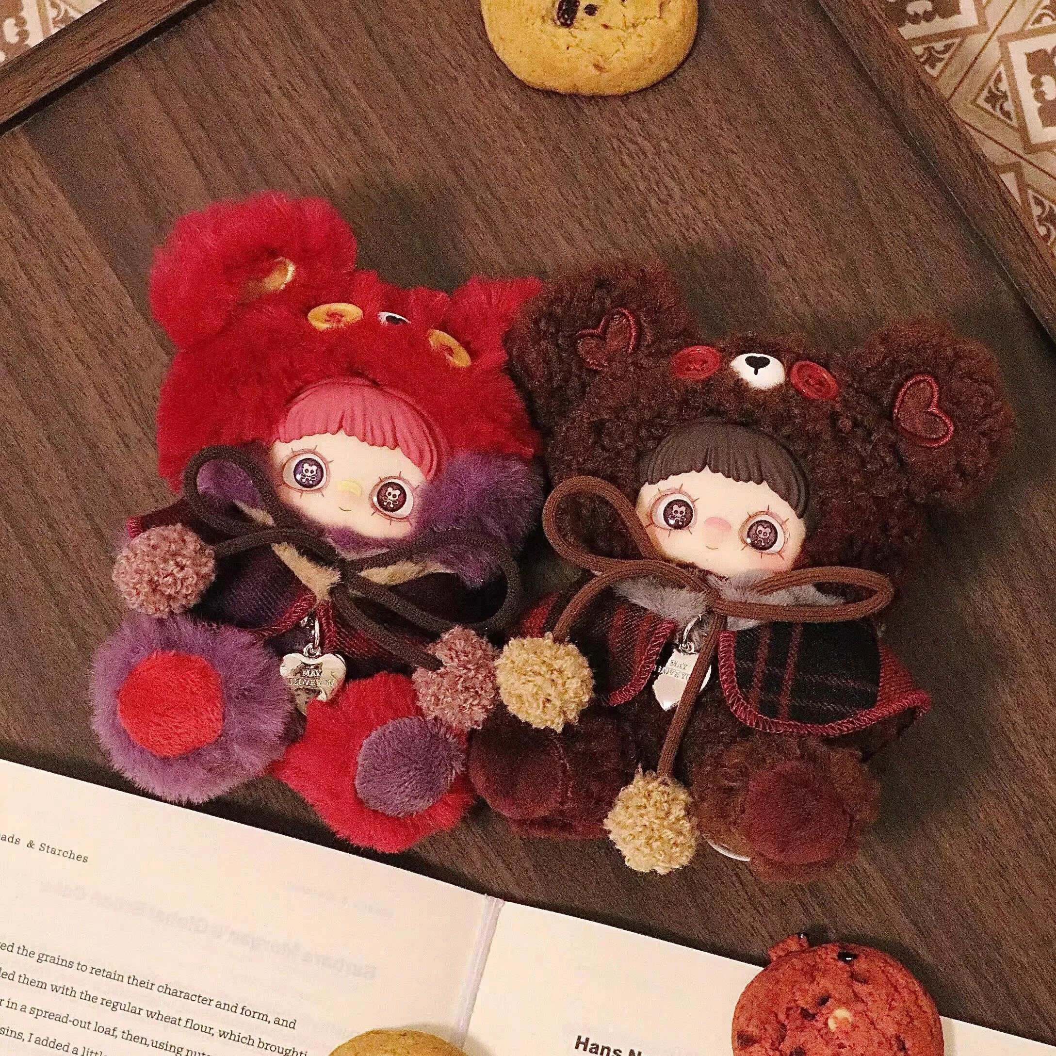 Maymei Bear Cookie Series Cute Plush Blind Box Pendant Trendy Collectible Doll Bag Hanging Ornament Exquisite Gift For Women
Maymei Bear Cookie Series Cute Plush Blind Box Pendant Trendy Collectible Doll Bag Hanging Ornament Exquisite Gift For Women