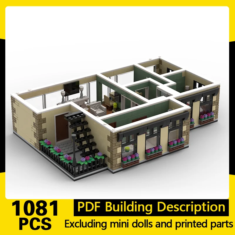 City Street View Model MOC Building Bricks Popular TV Drama Scene Modular Technology Gifts Holiday Assemble Children Toys Suit
City Street View Model MOC Building Bricks Popular TV Drama Scene Modular Technology Gifts Holiday Assemble Children Toys Suit