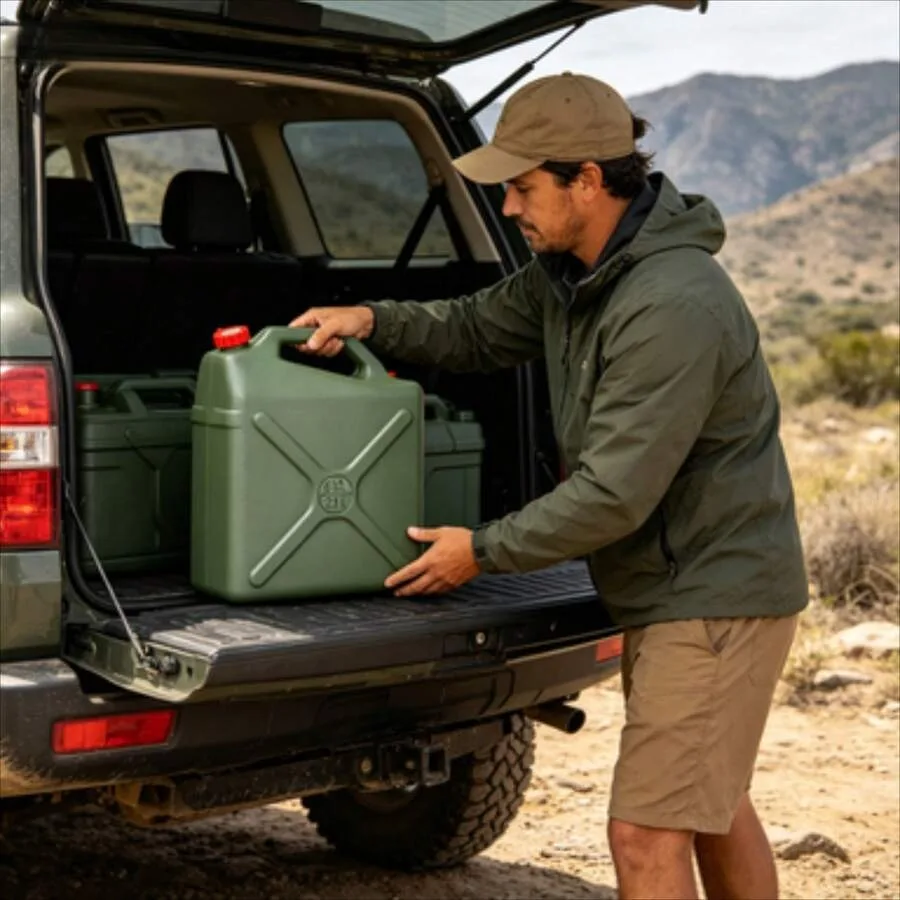 Desert Patrol 6-Gallon Water Container For Camping
Desert Patrol 6-Gallon Water Container For Camping