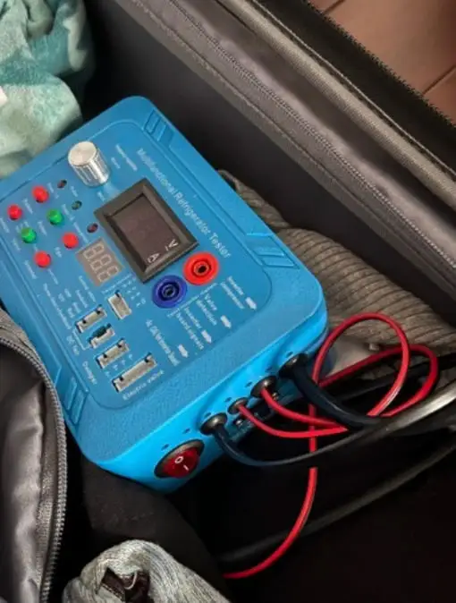 English master model refrigerator compressor frequency conversion board tester, pulse electromagnetic valve, universal type
English master model refrigerator compressor frequency conversion board tester, pulse electromagnetic valve, universal type