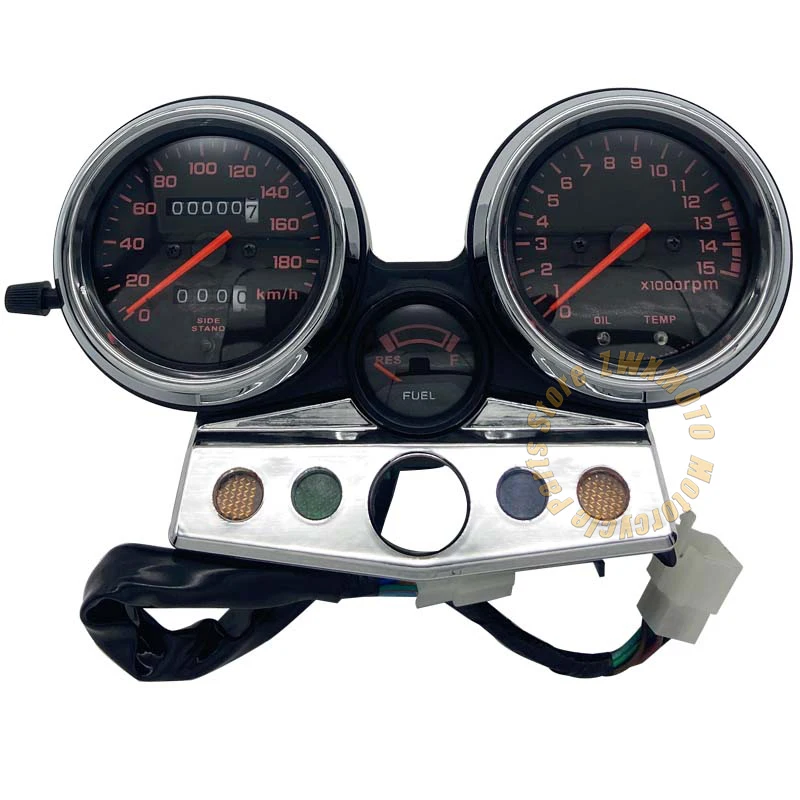 Instrument Assembly Gauges Meter Cluster Speedometer Odometer Tachometer For Honda CB400 CB400SF NC31 1992 93 94 95 96 97 1998
Instrument Assembly Gauges Meter Cluster Speedometer Odometer Tachometer For Honda CB400 CB400SF NC31 1992 93 94 95 96 97 1998