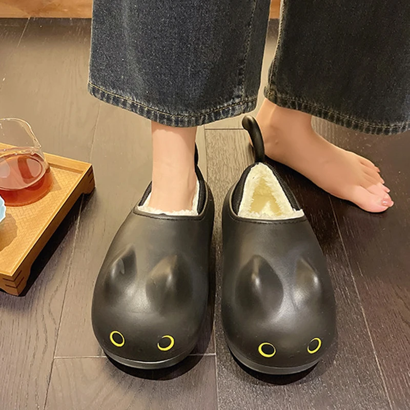 Home Slipper Women Fuzzy Cat Cartoon Fur Plush Indoor Lazy Female Thermal Winter Warm House Shoe Furry Flat flip flop Funny
Home Slipper Women Fuzzy Cat Cartoon Fur Plush Indoor Lazy Female Thermal Winter Warm House Shoe Furry Flat flip flop Funny
