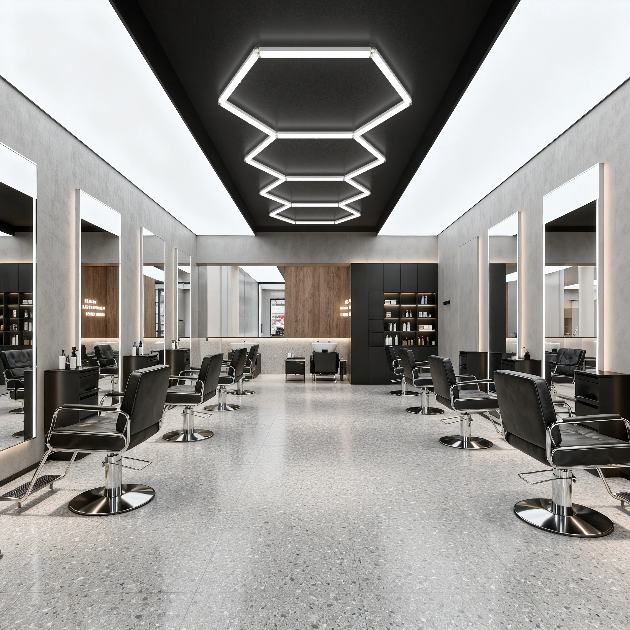 Hexagon LED Commercial Garage Ceiling Light 100-240V Workshop Lighting Hot Sell for Garage Illumination
Hexagon LED Commercial Garage Ceiling Light 100-240V Workshop Lighting Hot Sell for Garage Illumination