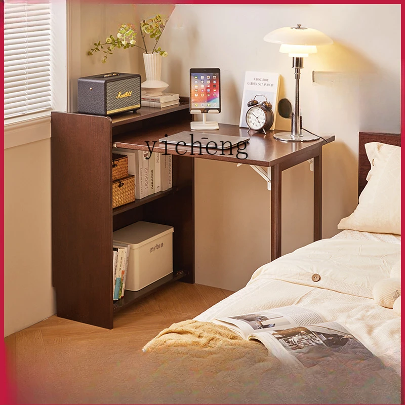 zz solid wood folding desk computer desk small apartment bookcase bookshelf integrated household corner bedroom
zz solid wood folding desk computer desk small apartment bookcase bookshelf integrated household corner bedroom