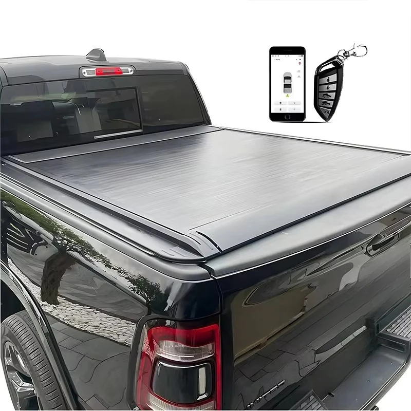Electric Roll Up Retractable Tonneau Cover For Ram 1500 Ram1500 F150 F-150 Silverado Sierra Colorado Tacoma Tundra
Electric Roll Up Retractable Tonneau Cover For Ram 1500 Ram1500 F150 F-150 Silverado Sierra Colorado Tacoma Tundra