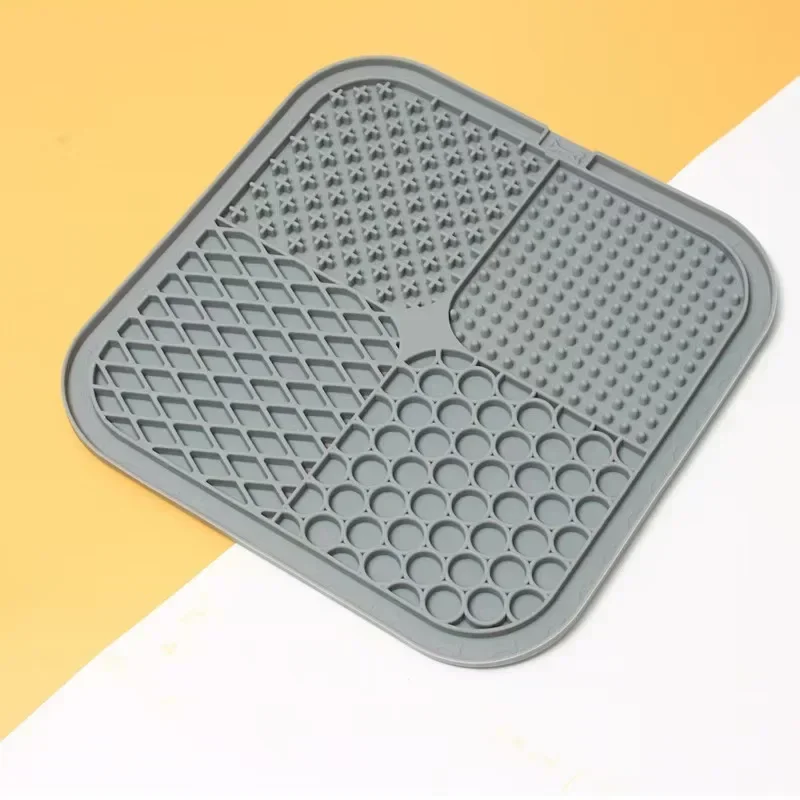 Dog Feeding Supplies Pet Licker Silicone Pad Dog Slow Food Tray for Dog Bathing Distraction Food Training Sucker
Dog Feeding Supplies Pet Licker Silicone Pad Dog Slow Food Tray for Dog Bathing Distraction Food Training Sucker