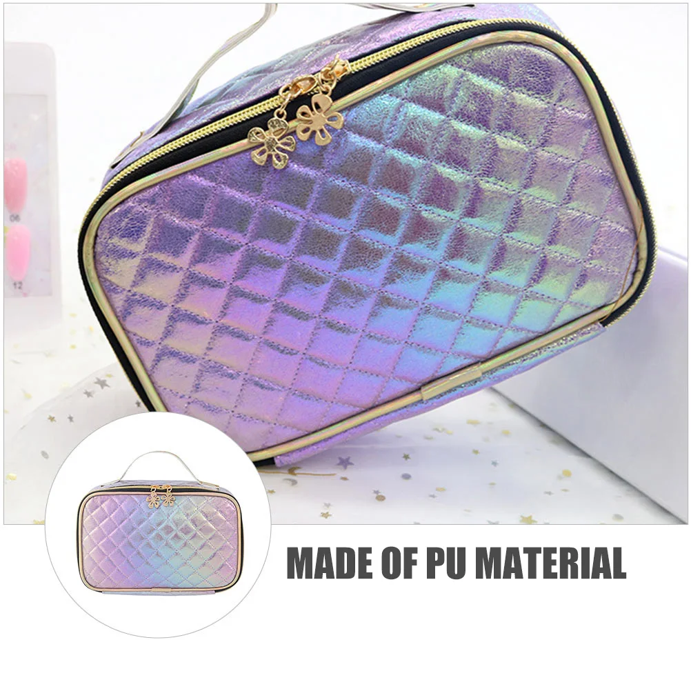 Portable Travel ganizer Makeup Pouch Women Purple Large Space Toiletry Bag Makeup Bag Waterproof Dustproof
Portable Travel ganizer Makeup Pouch Women Purple Large Space Toiletry Bag Makeup Bag Waterproof Dustproof