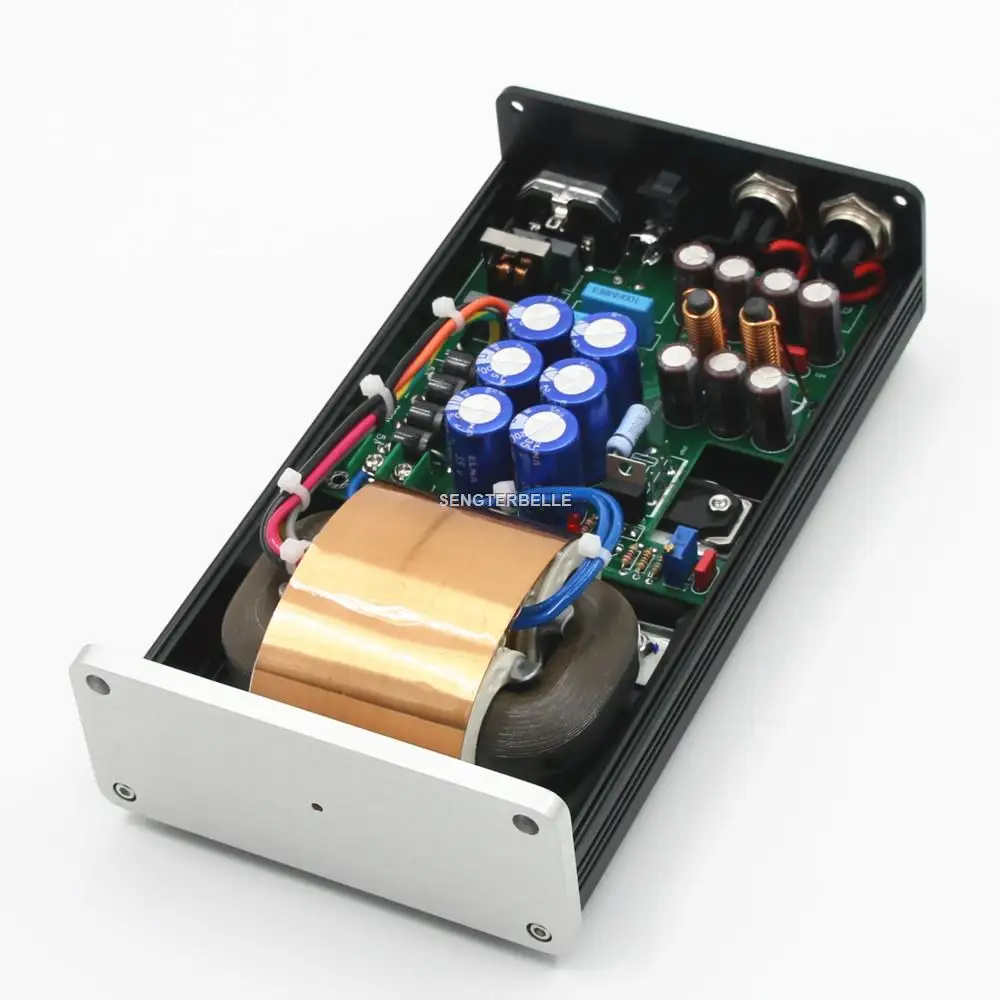 Finished 50VA HIFI Ultra-low Noise 2 Ways Linear Power Supply DC5V-24V@3A Home PSU
Finished 50VA HIFI Ultra-low Noise 2 Ways Linear Power Supply DC5V-24V@3A Home PSU