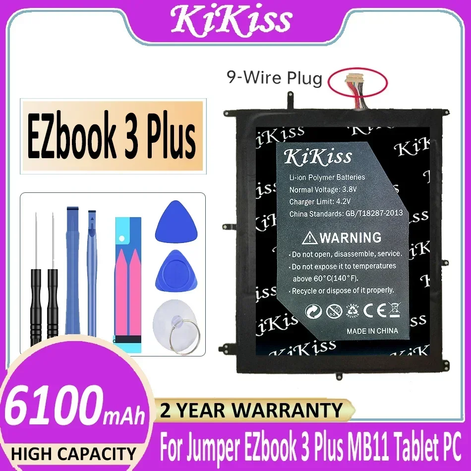 For Jumper Ezbook 3 Plus EZbook3 Plus MB11 Tablet PC 9wire Laptop Battery 6100mAh Reliable Power Supply
For Jumper Ezbook 3 Plus EZbook3 Plus MB11 Tablet PC 9wire Laptop Battery 6100mAh Reliable Power Supply