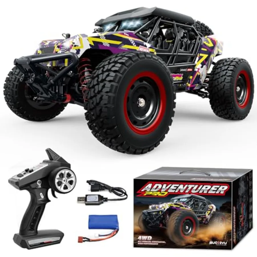 1/16 Brushless Fast RC Desert Car for Adults Top Speed 37mph Electric Off-Road RC Monster Trucks 4X4 Remote Control High Speed
1/16 Brushless Fast RC Desert Car for Adults Top Speed 37mph Electric Off-Road RC Monster Trucks 4X4 Remote Control High Speed