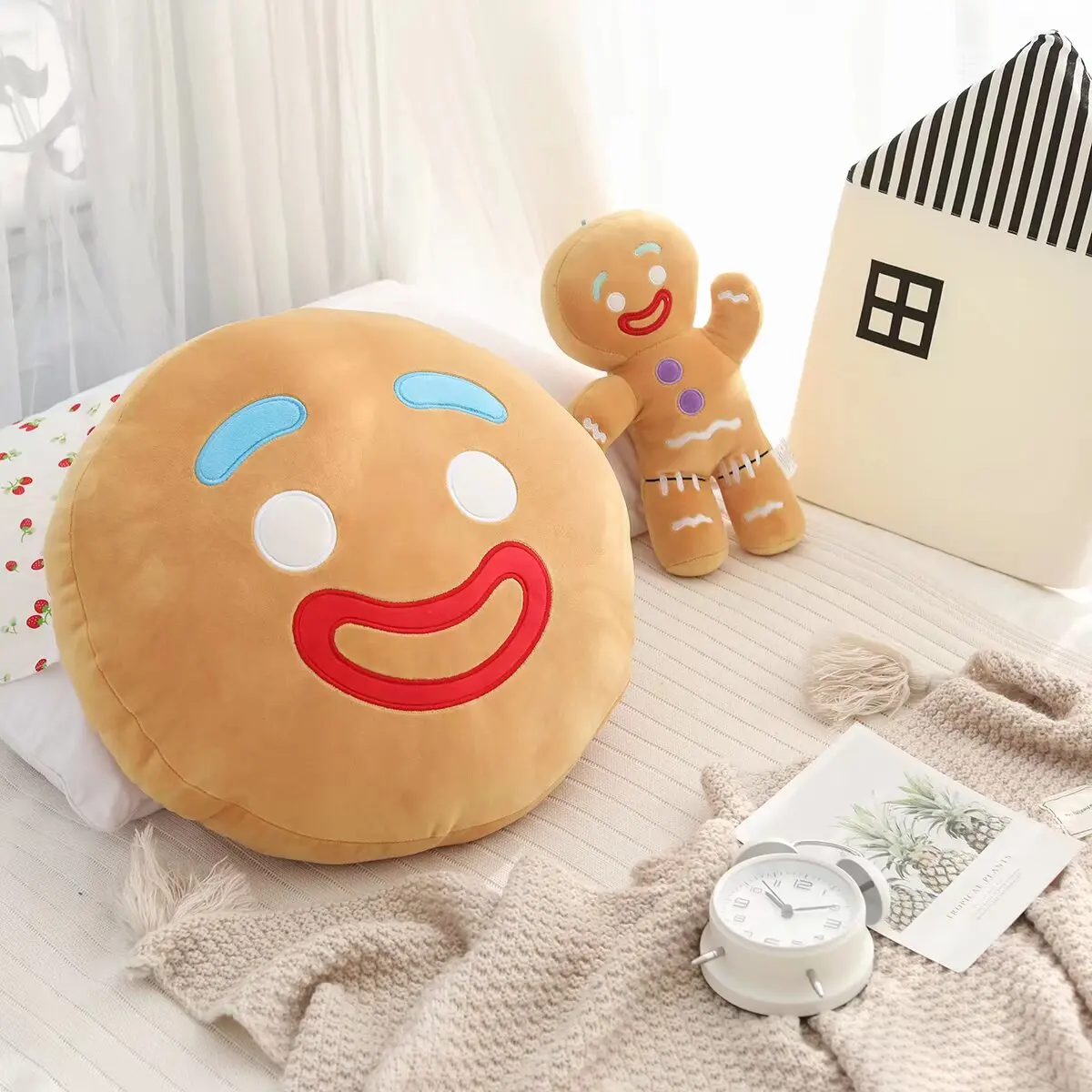 Gingerbread Man Plush Toys Cookies Man Stuffed Doll Soft Sofa Cushion Dessert Pillow Christmas decor Xmas Gift For Kids
Gingerbread Man Plush Toys Cookies Man Stuffed Doll Soft Sofa Cushion Dessert Pillow Christmas decor Xmas Gift For Kids