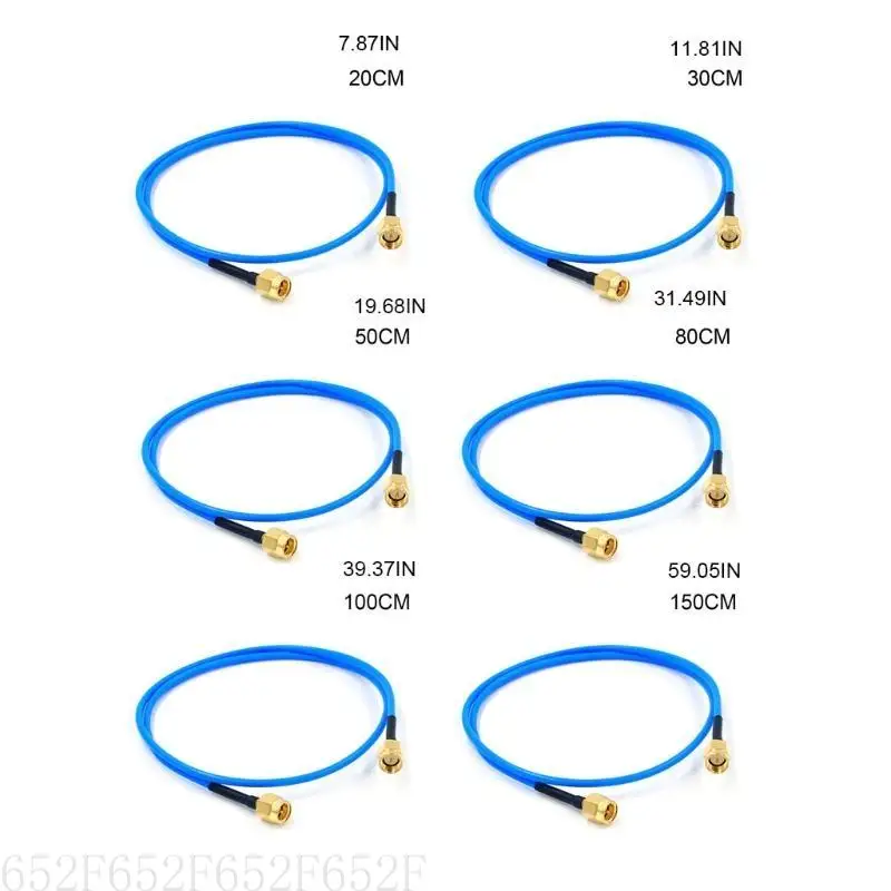 652f Sma-Male to Sma-Male RF Coaxial Cable Cable RG405 Адаптер разъем (7,87 ~ 39,37''l)
652f Sma-Male to Sma-Male RF Coaxial Cable Cable RG405 Адаптер разъем (7,87 ~ 39,37''l)