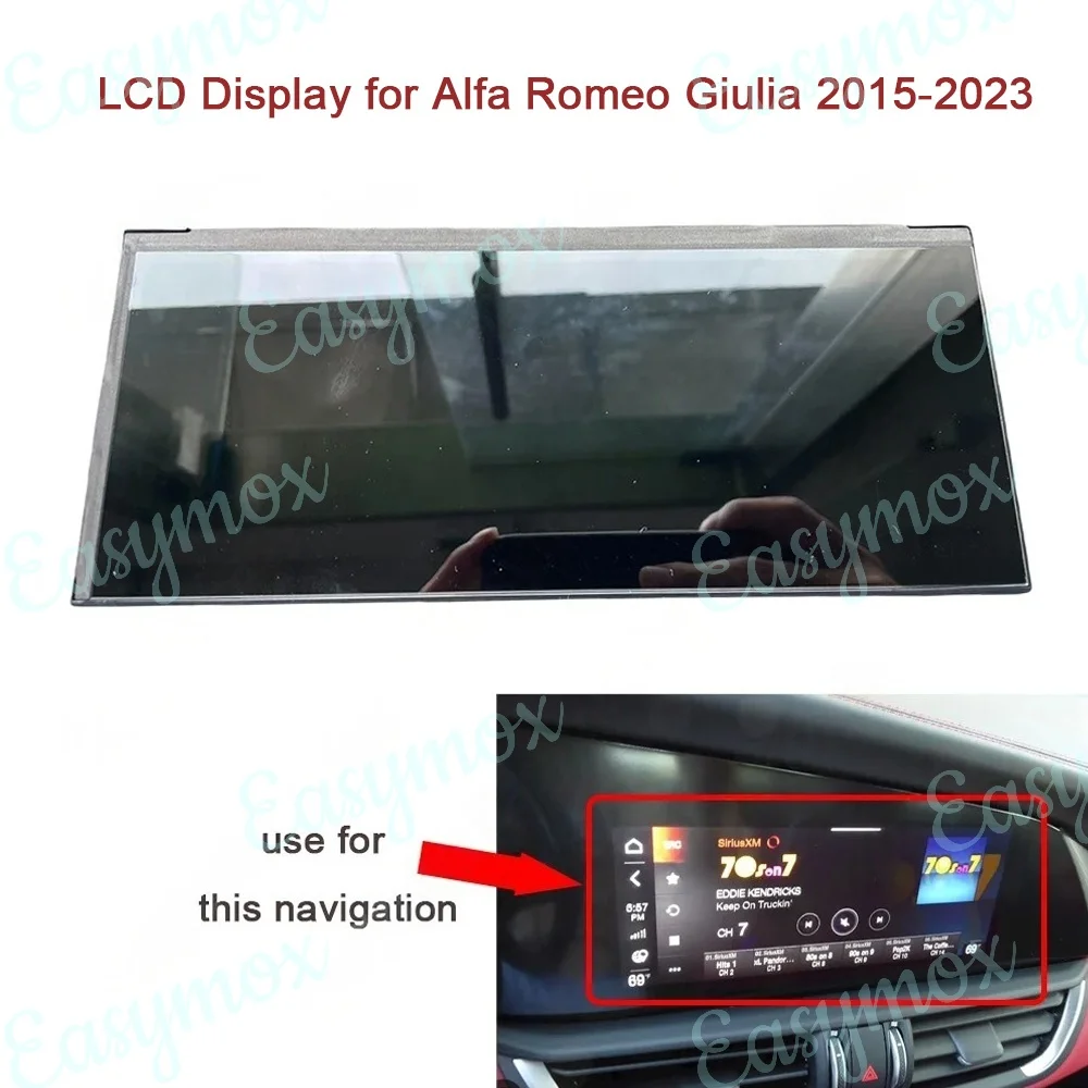 8.8 Inch LCD Display for Alfa Romeo Giulia 2015-2023 Infotainment Screen Center Console System Repair
8.8 Inch LCD Display for Alfa Romeo Giulia 2015-2023 Infotainment Screen Center Console System Repair