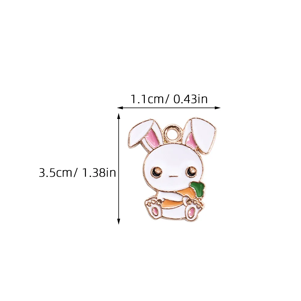 20pcs Carrot Rabbit Charms Easter DIY Crafts Decorative Pendants Jewelry Accessories Necklace Bracelet Gifts Packaging Boxes
20pcs Carrot Rabbit Charms Easter DIY Crafts Decorative Pendants Jewelry Accessories Necklace Bracelet Gifts Packaging Boxes