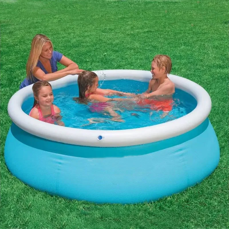 6/8/10 Feet Inflatable Swimming Pool – Perfect for Kids & Adults | Giant Summer Pool for Home & Garden Entertainment
6/8/10 Feet Inflatable Swimming Pool – Perfect for Kids & Adults | Giant Summer Pool for Home & Garden Entertainment