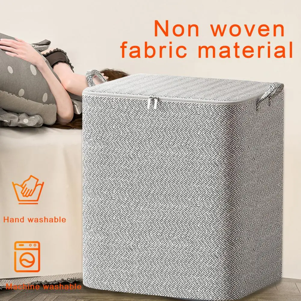 Storage Box Wardrobe Storage Bag with Zipper Closure Handle Quilt Clothes Duvet Cover Organizer for Housemoving Closet Pillow
Storage Box Wardrobe Storage Bag with Zipper Closure Handle Quilt Clothes Duvet Cover Organizer for Housemoving Closet Pillow