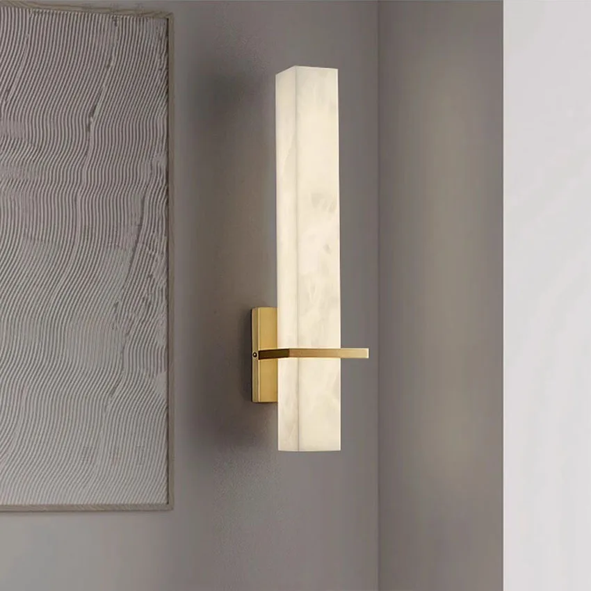 All copper natural marble wall lamp modern luxury living room background long wall light hotel restaurant stair aisle sconces
All copper natural marble wall lamp modern luxury living room background long wall light hotel restaurant stair aisle sconces