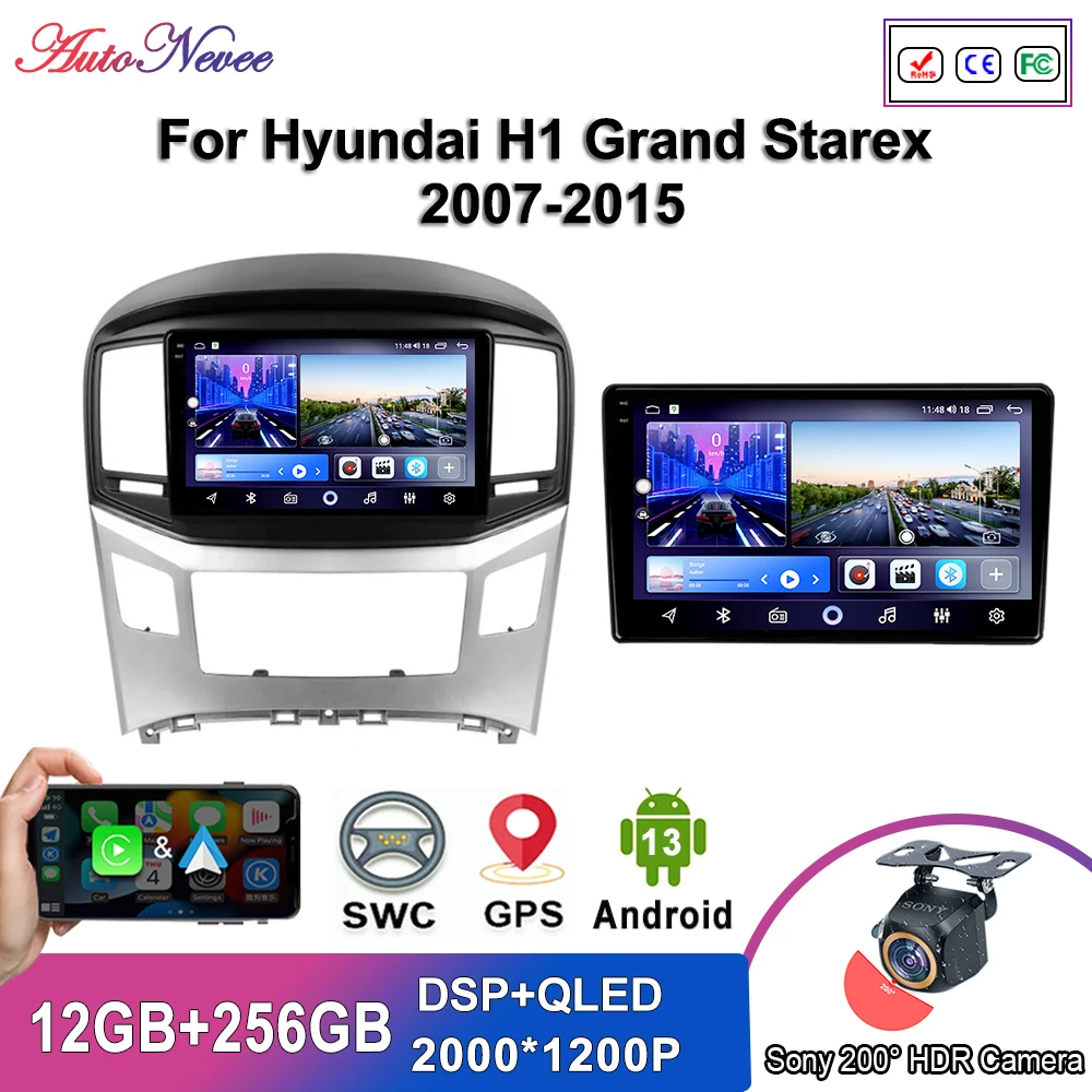Мультимедийная система на Android 13 для Hyundai H1 Grand Starex 2015-2020, автомобильное радио, GPS-навигация, стерео, головное устройство, № 2din, DVD, видеорегистратор
Мультимедийная система на Android 13 для Hyundai H1 Grand Starex 2015-2020, автомобильное радио, GPS-навигация, стерео, головное устройство, № 2din, DVD, видеорегистратор