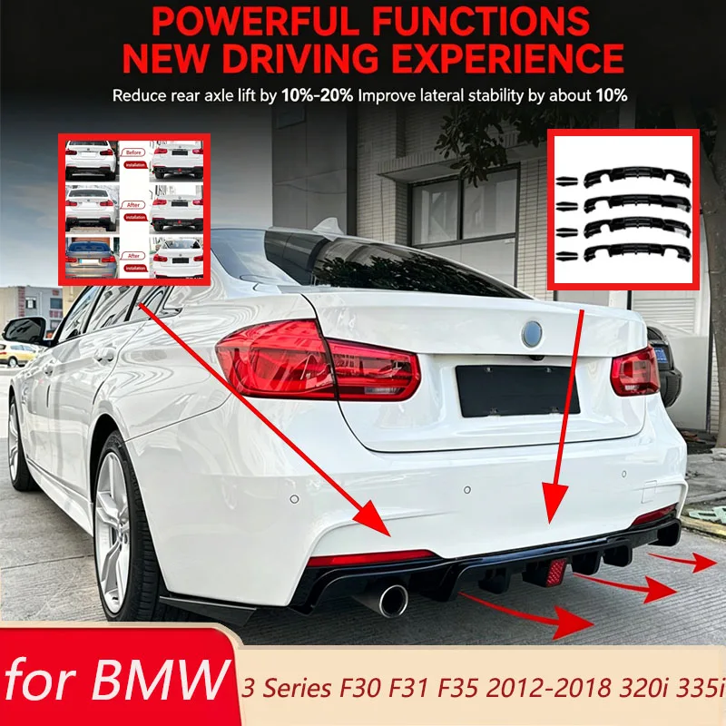 Car Front Bumper for BMW 3 Series 320i 335i F30 F31 F35 for M Sport 2012-201 Diffuser Spoiler Splitter Body Kit Automobiles
Car Front Bumper for BMW 3 Series 320i 335i F30 F31 F35 for M Sport 2012-201 Diffuser Spoiler Splitter Body Kit Automobiles