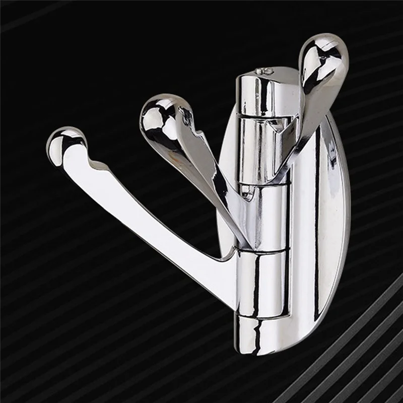 A47F-Foldable Swivel Towel Hooks, Metal Flexible Coat Hook, Bath Towel Holder, Heavy Duty Robe Clothes Hanger For Bathroom
A47F-Foldable Swivel Towel Hooks, Metal Flexible Coat Hook, Bath Towel Holder, Heavy Duty Robe Clothes Hanger For Bathroom