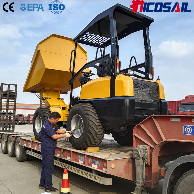 Nicosail D130 Mini Tipper Dumper CE Certified Heavy Duty Small Dumper For European Construction Farm Market
Nicosail D130 Mini Tipper Dumper CE Certified Heavy Duty Small Dumper For European Construction Farm Market