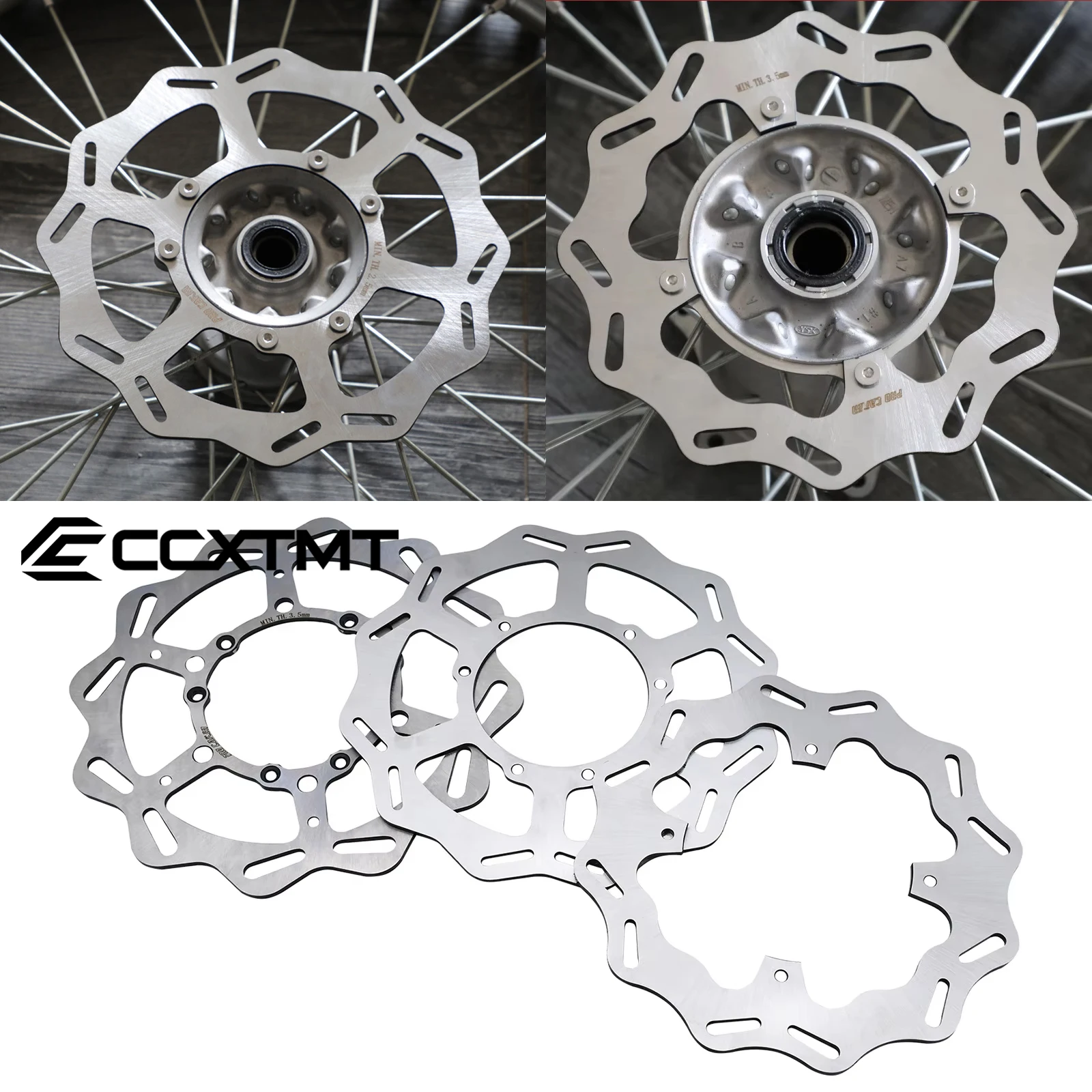 Motorcycle 240mm 260mm 270mm Front Rear Brake Disc Rotor For Honda CR 125R 125R 250R 250R CRF 250R 450R 250X 450X Universal Part
Motorcycle 240mm 260mm 270mm Front Rear Brake Disc Rotor For Honda CR 125R 125R 250R 250R CRF 250R 450R 250X 450X Universal Part