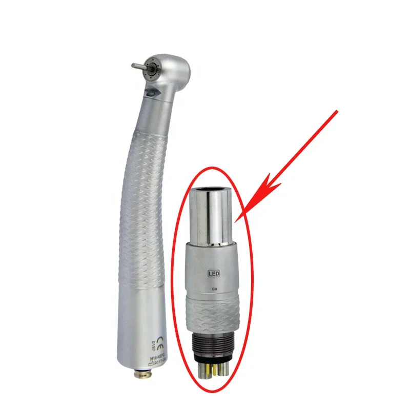 Den tal handpiece spare parts LED fiber optic high speed handpiece quick coupler 6 hole SOCO COXO air rotor handpiece
Den tal handpiece spare parts LED fiber optic high speed handpiece quick coupler 6 hole SOCO COXO air rotor handpiece