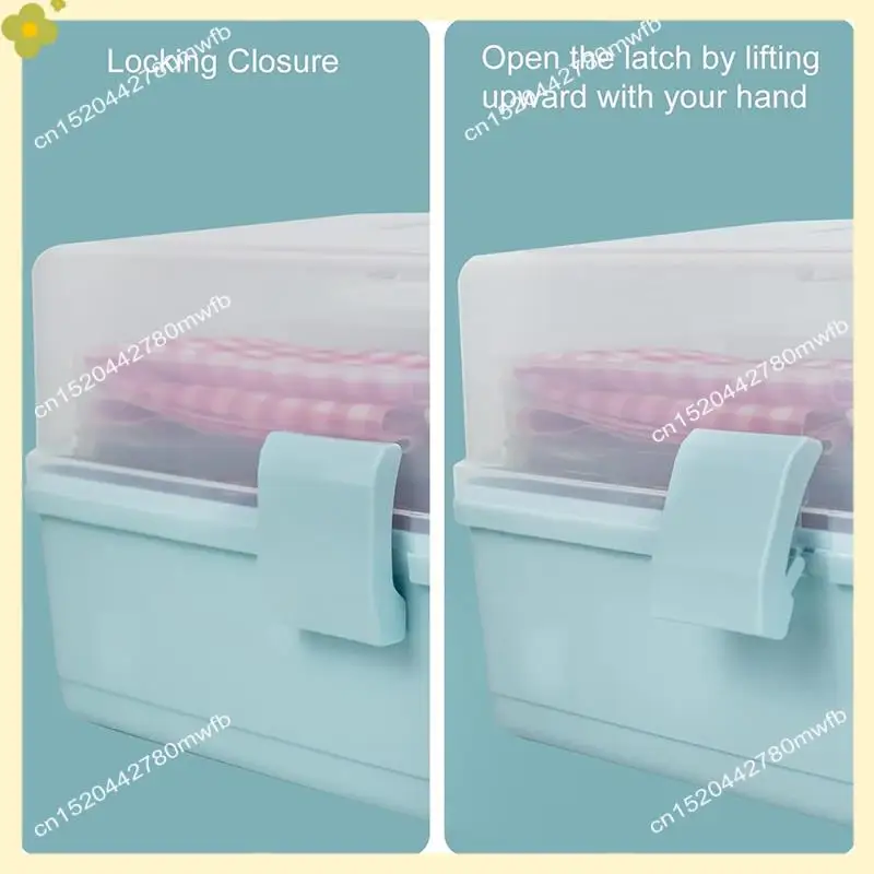 LDHL Multifunctional 3-Layer Art Box - Portable Storage For Craft Supplies With A Handy Handle For Travel And Office
LDHL Multifunctional 3-Layer Art Box - Portable Storage For Craft Supplies With A Handy Handle For Travel And Office