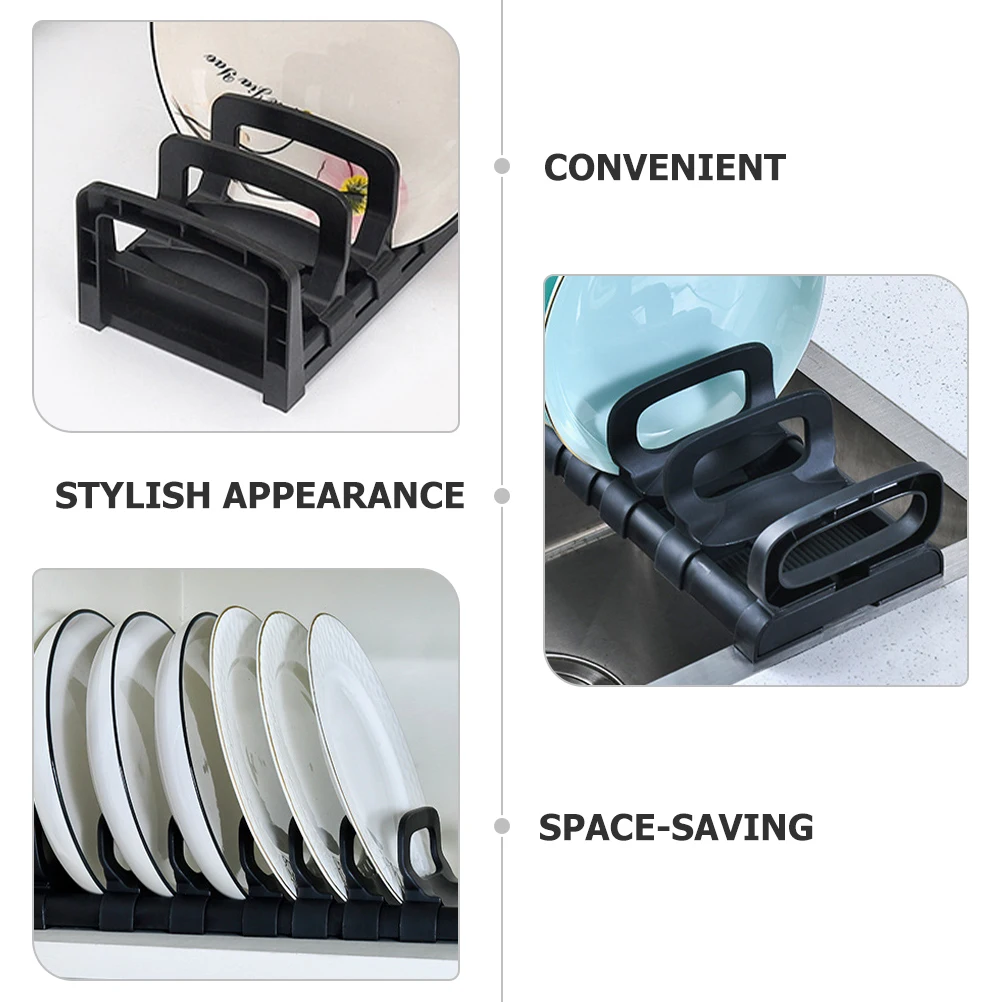 Adjustable Dish PP Material Space-Saving Drying for Bowls Plates Utensils Drainboard Set Small Kitchen Counter Rack Black Dish
Adjustable Dish PP Material Space-Saving Drying for Bowls Plates Utensils Drainboard Set Small Kitchen Counter Rack Black Dish