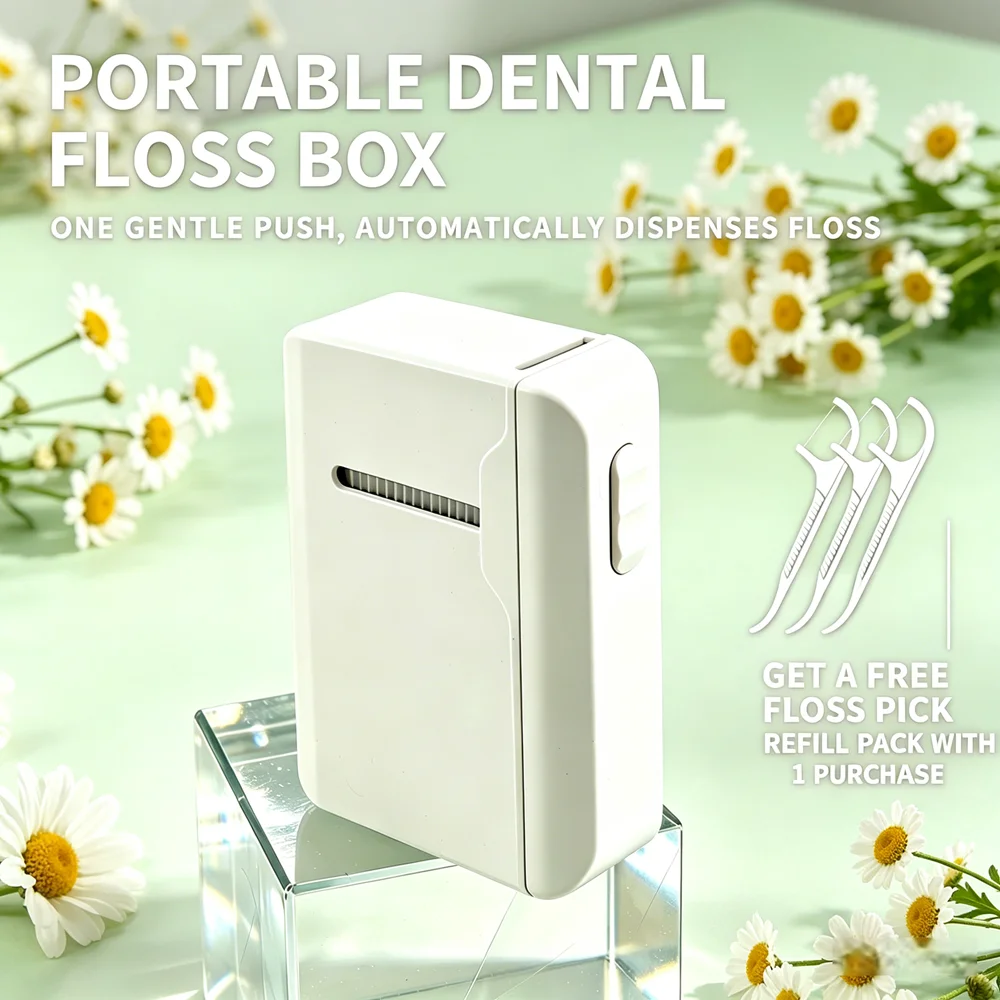 80Pcs Dental Floss Picks Teeth Cleaners with Portable Automatic Case, Oral Care Tool for Home Travel Office
80Pcs Dental Floss Picks Teeth Cleaners with Portable Automatic Case, Oral Care Tool for Home Travel Office