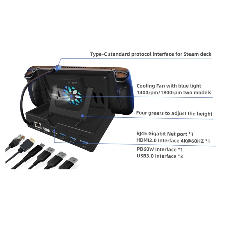 Для Onexplayer Deck 6 в 1, док-станция, совместимая с USB3.0HDMI, 4K при 60 Гц, RJ45, Gigabit Ethernet, PD100W, концентратор, простой в использовании
Для Onexplayer Deck 6 в 1, док-станция, совместимая с USB3.0HDMI, 4K при 60 Гц, RJ45, Gigabit Ethernet, PD100W, концентратор, простой в использовании