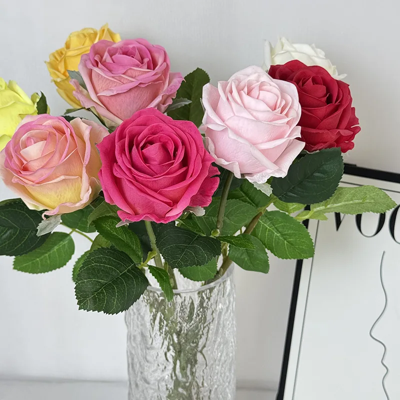 6pcs Moisturizing Latex Rose Real Touch Artificial Flower Bridal Bouquet Wedding Decor Home Party Flower Arrangement Fake Roses
6pcs Moisturizing Latex Rose Real Touch Artificial Flower Bridal Bouquet Wedding Decor Home Party Flower Arrangement Fake Roses