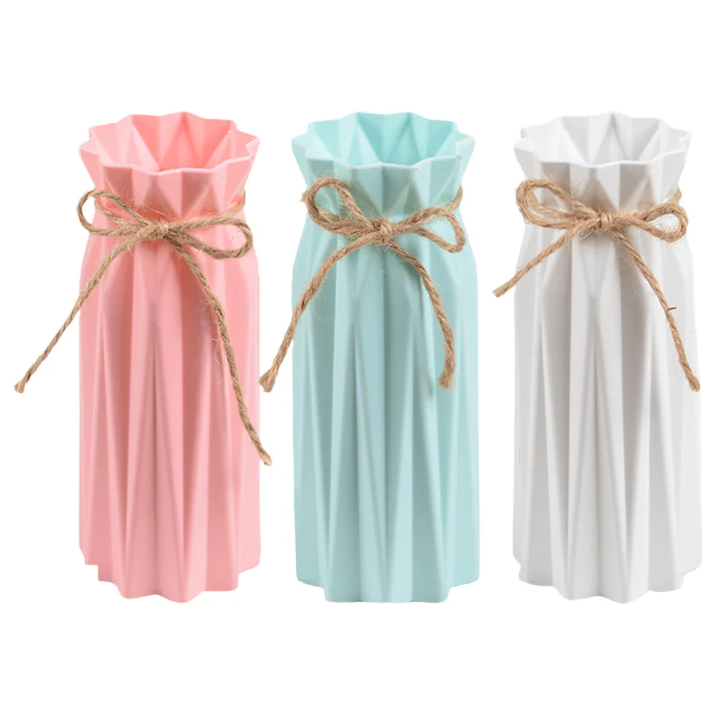 3 Pcs Vase Flower Arrangement Container Creative Imitation Ceramic Hemp Rope Colorful Paper Folding
3 Pcs Vase Flower Arrangement Container Creative Imitation Ceramic Hemp Rope Colorful Paper Folding